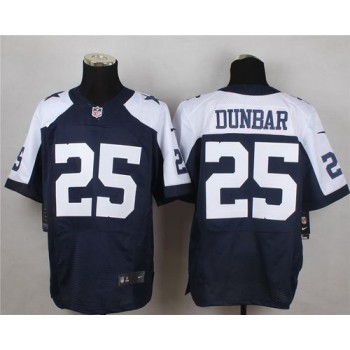 Cowboys #25 Lance Dunbar Navy Blue Thanksgiving Throwback Men's Stitched NFL Elite Jersey Cowboys #25 Lance Dunbar Navy Blue Thanksgiving Throwback Men's Stitched NFL Elite Jersey