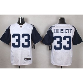 Cowboys #33 Tony Dorsett White Men's Stitched NFL Elite Rush Jersey Cowboys #33 Tony Dorsett White Men's Stitched NFL Elite Rush Jersey