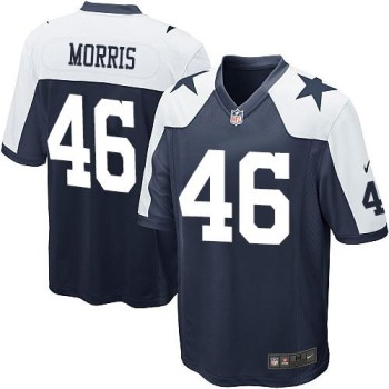 Cowboys #46 Alfred Morris Navy Blue Thanksgiving Youth Stitched NFL Throwback Elite Jersey Cowboys #46 Alfred Morris Navy Blue Thanksgiving Youth Stitched NFL Throwback Elite Jersey