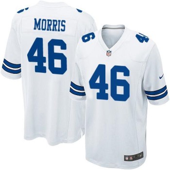Cowboys #46 Alfred Morris White Youth Stitched NFL Elite Jersey