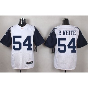 Cowboys #54 Randy White White Men's Stitched NFL Elite Rush Jersey Cowboys #54 Randy White White Men's Stitched NFL Elite Rush Jersey