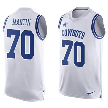 Cowboys #70 Zack Martin White Men's Stitched NFL Limited Tank Top Jersey Cowboys #70 Zack Martin White Men's Stitched NFL Limited Tank Top Jersey