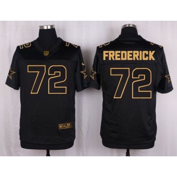 Cowboys #72 Travis Frederick Black Men's Stitched NFL Elite Pro Line Gold Collection Jersey Cowboys #72 Travis Frederick Black Men's Stitched NFL Elite Pro Line Gold Collection Jersey
