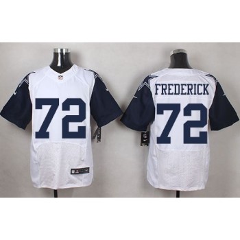 Cowboys #72 Travis Frederick White Men's Stitched NFL Elite Rush Jersey Cowboys #72 Travis Frederick White Men's Stitched NFL Elite Rush Jersey