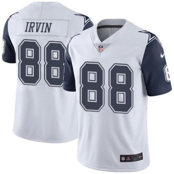 Cowboys #88 Michael Irvin White Youth Stitched NFL Limited Rush Jersey Cowboys #88 Michael Irvin White Youth Stitched NFL Limited Rush Jersey