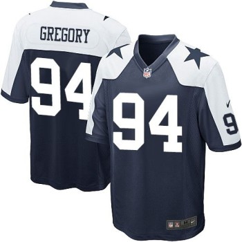 Cowboys #94 Randy Gregory Navy Blue Thanksgiving Throwback Stitched NFL Elite Jersey Cowboys #94 Randy Gregory Navy Blue Thanksgiving Throwback Stitched NFL Elite Jersey