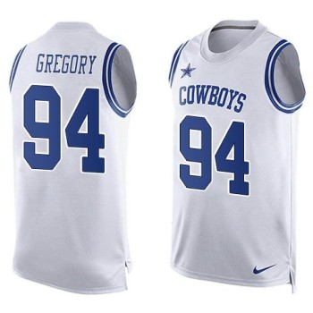 Cowboys #94 Randy Gregory White Men's Stitched NFL Limited Tank Top Jersey Cowboys #94 Randy Gregory White Men's Stitched NFL Limited Tank Top Jersey