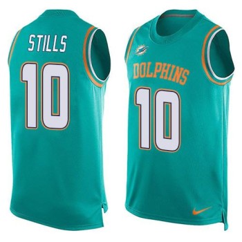 Dolphins #10 Kenny Stills Aqua Green Team Color Men's Stitched NFL Limited Tank Top Jersey Dolphins #10 Kenny Stills Aqua Green Team Color Men's Stitched NFL Limited Tank Top Jersey