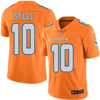 Dolphins #10 Kenny Stills Orange Men's Stitched NFL Limited Rush Jersey Dolphins #10 Kenny Stills Orange Men's Stitched NFL Limited Rush Jersey