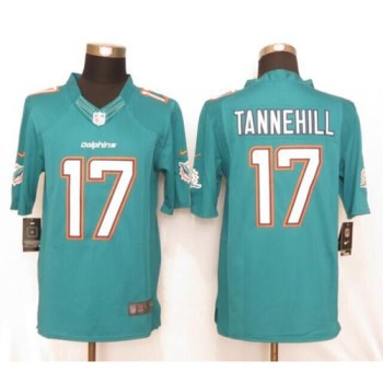 Dolphins #17 Ryan Tannehill Aqua Green Team Color Men's Stitched NFL Limited Jersey Dolphins #17 Ryan Tannehill Aqua Green Team Color Men's Stitched NFL Limited Jersey