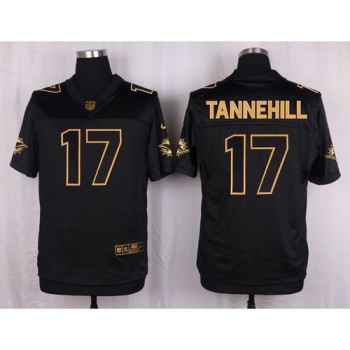 Dolphins #17 Ryan Tannehill Black Men's Stitched NFL Elite Pro Line Gold Collection Jersey Dolphins #17 Ryan Tannehill Black Men's Stitched NFL Elite Pro Line Gold Collection Jersey