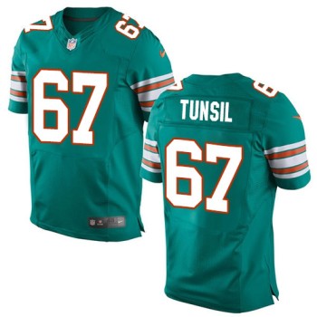 Dolphins #67 Laremy Tunsil Aqua Green Alternate Men's Stitched NFL Elite Jersey Dolphins #67 Laremy Tunsil Aqua Green Alternate Men's Stitched NFL Elite Jersey