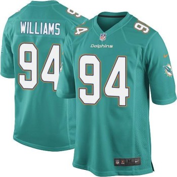 Dolphins #94 Mario Williams Aqua Green Team Color Youth Stitched NFL Elite Jersey Dolphins #94 Mario Williams Aqua Green Team Color Youth Stitched NFL Elite Jersey