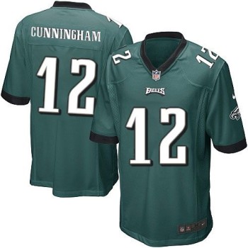 Eagles #12 Randall Cunningham Midnight Green Team Color Youth Stitched NFL New Elite Jersey Eagles #12 Randall Cunningham Midnight Green Team Color Youth Stitched NFL New Elite Jersey