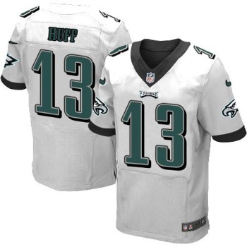 Eagles #13 Josh Huff White Men's Stitched NFL New Elite Jersey