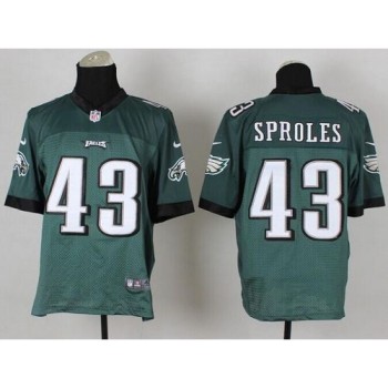 Eagles #43 Darren Sproles Midnight Green Team Color Men's Stitched NFL Elite Jersey Eagles #43 Darren Sproles Midnight Green Team Color Men's Stitched NFL Elite Jersey