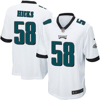 Eagles #58 Jordan Hicks White Youth Stitched NFL New Elite Jersey Eagles #58 Jordan Hicks White Youth Stitched NFL New Elite Jersey