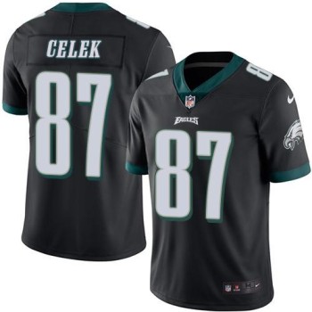 Eagles #87 Brent Celek Black Youth Stitched NFL Limited Rush Jersey Eagles #87 Brent Celek Black Youth Stitched NFL Limited Rush Jersey