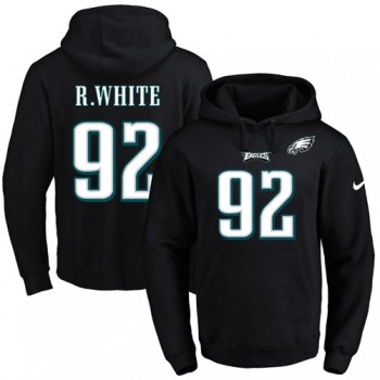 Eagles #92 Reggie White Black Name & Number Pullover NFL Hoodie Eagles #92 Reggie White Black Name & Number Pullover NFL Hoodie
