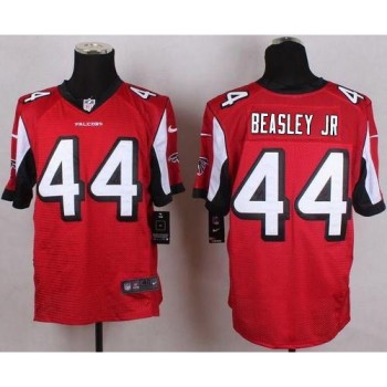 Falcons #44 Vic Beasley Jr Red Team Color Men's Stitched NFL Elite Jersey Falcons #44 Vic Beasley Jr Red Team Color Men's Stitched NFL Elite Jersey