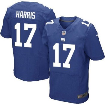 Giants #17 Dwayne Harris Royal Blue Team Color Men's Stitched NFL Elite Jersey Giants #17 Dwayne Harris Royal Blue Team Color Men's Stitched NFL Elite Jersey