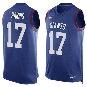 Giants #17 Dwayne Harris Royal Blue Team Color Men's Stitched NFL Limited Tank Top Jersey Giants #17 Dwayne Harris Royal Blue Team Color Men's Stitched NFL Limited Tank Top Jersey