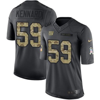 Giants #59 Devon Kennard Black Men's Stitched NFL Limited 2016 Salute to Service Jersey Giants #59 Devon Kennard Black Men's Stitched NFL Limited 2016 Salute to Service Jersey