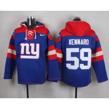 Giants #59 Devon Kennard Royal Blue Player Pullover NFL Hoodie Giants #59 Devon Kennard Royal Blue Player Pullover NFL Hoodie
