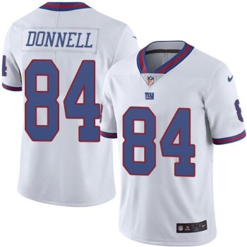 Giants #84 Larry Donnell White Men's Stitched NFL Limited Rush Jersey Giants #84 Larry Donnell White Men's Stitched NFL Limited Rush Jersey