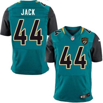 Jaguars #44 Myles Jack Teal Green Team Color Men's Stitched NFL Elite Jersey Jaguars #44 Myles Jack Teal Green Team Color Men's Stitched NFL Elite Jersey