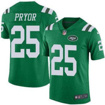 Jets #25 Calvin Pryor Green Youth Stitched NFL Elite Rush Jersey Jets #25 Calvin Pryor Green Youth Stitched NFL Elite Rush Jersey