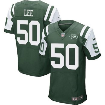 Jets #50 Darron Lee Green Team Color Men's Stitched NFL Elite Jersey Jets #50 Darron Lee Green Team Color Men's Stitched NFL Elite Jersey