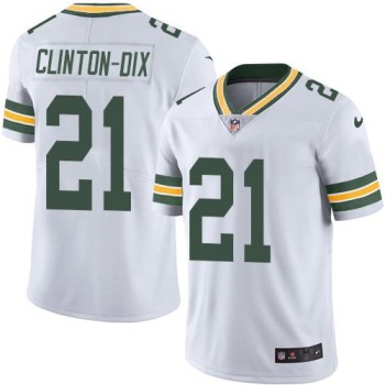 Packers #21 Ha Ha Clinton-Dix White Men's Stitched NFL Limited Rush Jersey Packers #21 Ha Ha Clinton-Dix White Men's Stitched NFL Limited Rush Jersey