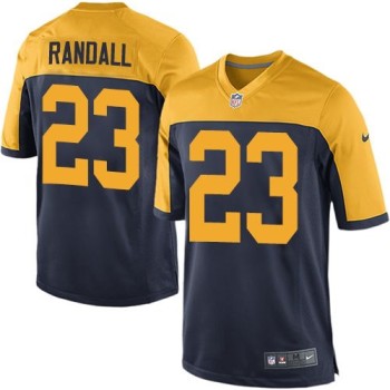 Packers #23 Damarious Randall Navy Blue Alternate Youth Stitched NFL New Elite Jersey