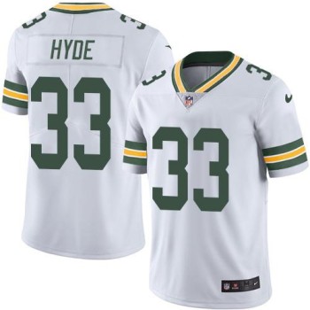 Packers #33 Micah Hyde White Men's Stitched NFL Limited Rush Jersey Packers #33 Micah Hyde White Men's Stitched NFL Limited Rush Jersey