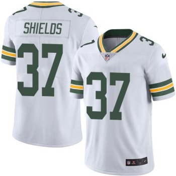 Packers #37 Sam Shields White Men's Stitched NFL Limited Rush Jersey Packers #37 Sam Shields White Men's Stitched NFL Limited Rush Jersey