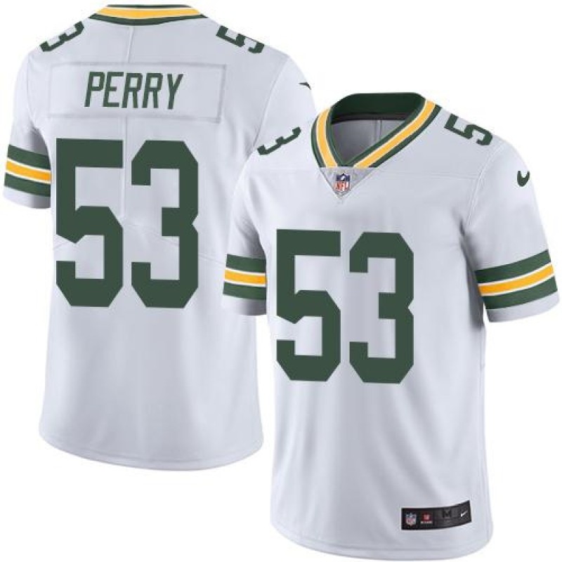 Nike Packers #53 Nick Perry White Youth Stitched NFL Limited Rush Jersey Nike Packers #53 Nick Perry White Youth Stitched NFL Limited Rush Jersey