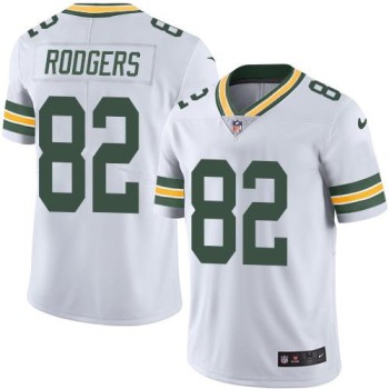 Packers #82 Richard Rodgers White Youth Stitched NFL Limited Rush Jersey