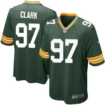 Packers #97 Kenny Clark Green Team Color Youth Stitched NFL Elite Jersey