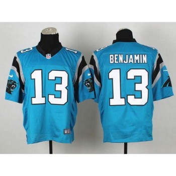 Panthers #13 Kelvin Benjamin Blue Alternate Men's Stitched NFL Elite Jersey Panthers #13 Kelvin Benjamin Blue Alternate Men's Stitched NFL Elite Jersey
