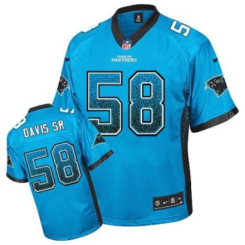 Panthers #58 Thomas Davis Sr Blue Alternate Youth Stitched NFL Elite Drift Fashion Jersey Panthers #58 Thomas Davis Sr Blue Alternate Youth Stitched NFL Elite Drift Fashion Jersey