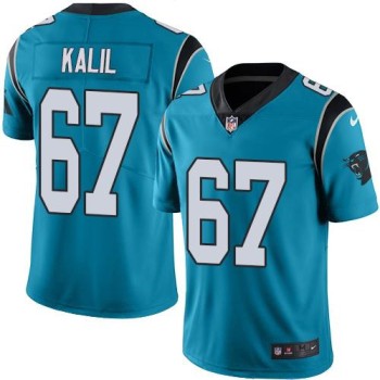 Panthers #67 Ryan Kalil Blue Youth Stitched NFL Limited Rush Jersey Panthers #67 Ryan Kalil Blue Youth Stitched NFL Limited Rush Jersey