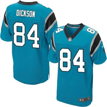 Panthers #84 Ed Dickson Blue Alternate Men's Stitched NFL Elite Jersey Panthers #84 Ed Dickson Blue Alternate Men's Stitched NFL Elite Jersey