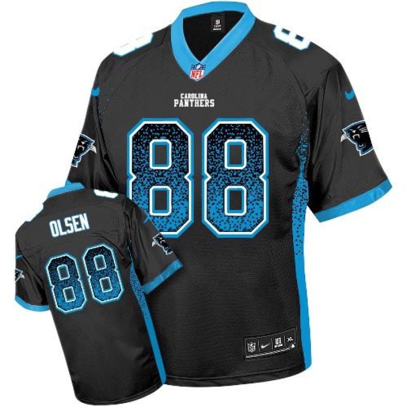 Nike Panthers #88 Greg Olsen Black Team Color Youth Stitched NFL Elite Drift Fashion Jersey Nike Panthers #88 Greg Olsen Black Team Color Youth Stitched NFL Elite Drift Fashion Jersey