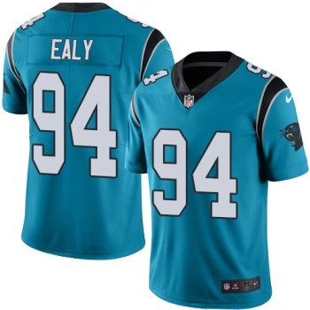 Panthers #94 Kony Ealy Blue Men's Stitched NFL Limited Rush Jersey Panthers #94 Kony Ealy Blue Men's Stitched NFL Limited Rush Jersey