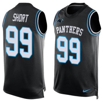 Panthers #99 Kawann Short Black Team Color Men's Stitched NFL Limited Tank Top Jersey Panthers #99 Kawann Short Black Team Color Men's Stitched NFL Limited Tank Top Jersey