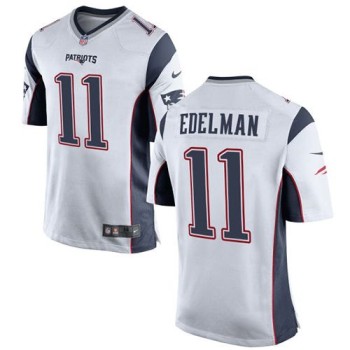 Patriots #11 Julian Edelman White Youth Stitched NFL New Elite Jersey Patriots #11 Julian Edelman White Youth Stitched NFL New Elite Jersey