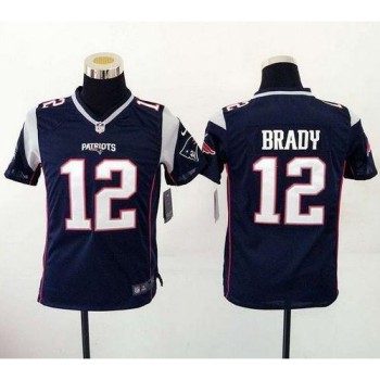 Patriots #12 Tom Brady Navy Blue Team Color Youth Stitched NFL New Elite Jersey Patriots #12 Tom Brady Navy Blue Team Color Youth Stitched NFL New Elite Jersey