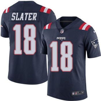 Patriots #18 Matt Slater Navy Blue Men's Stitched NFL Limited Rush Jersey Patriots #18 Matt Slater Navy Blue Men's Stitched NFL Limited Rush Jersey