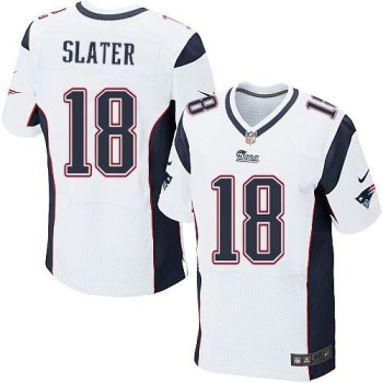 Patriots #18 Matt Slater White Men's Stitched NFL Elite Jersey Patriots #18 Matt Slater White Men's Stitched NFL Elite Jersey